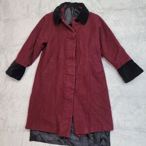 Vintage MDP Mario De Pinto 100% Wool Womens Coat XS - S